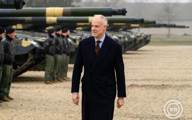 Szalay-Bobrovniczky Kristóf köszönetet mondott a magyar katonáknak